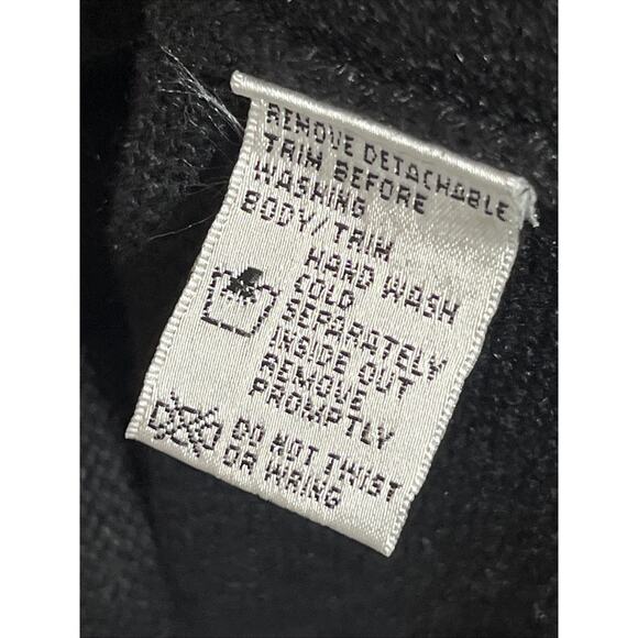 BP Design Knit Holiday Sweater Womens XL Cardigan Poinsettia Embroidered Beaded - Picture 11 of 12